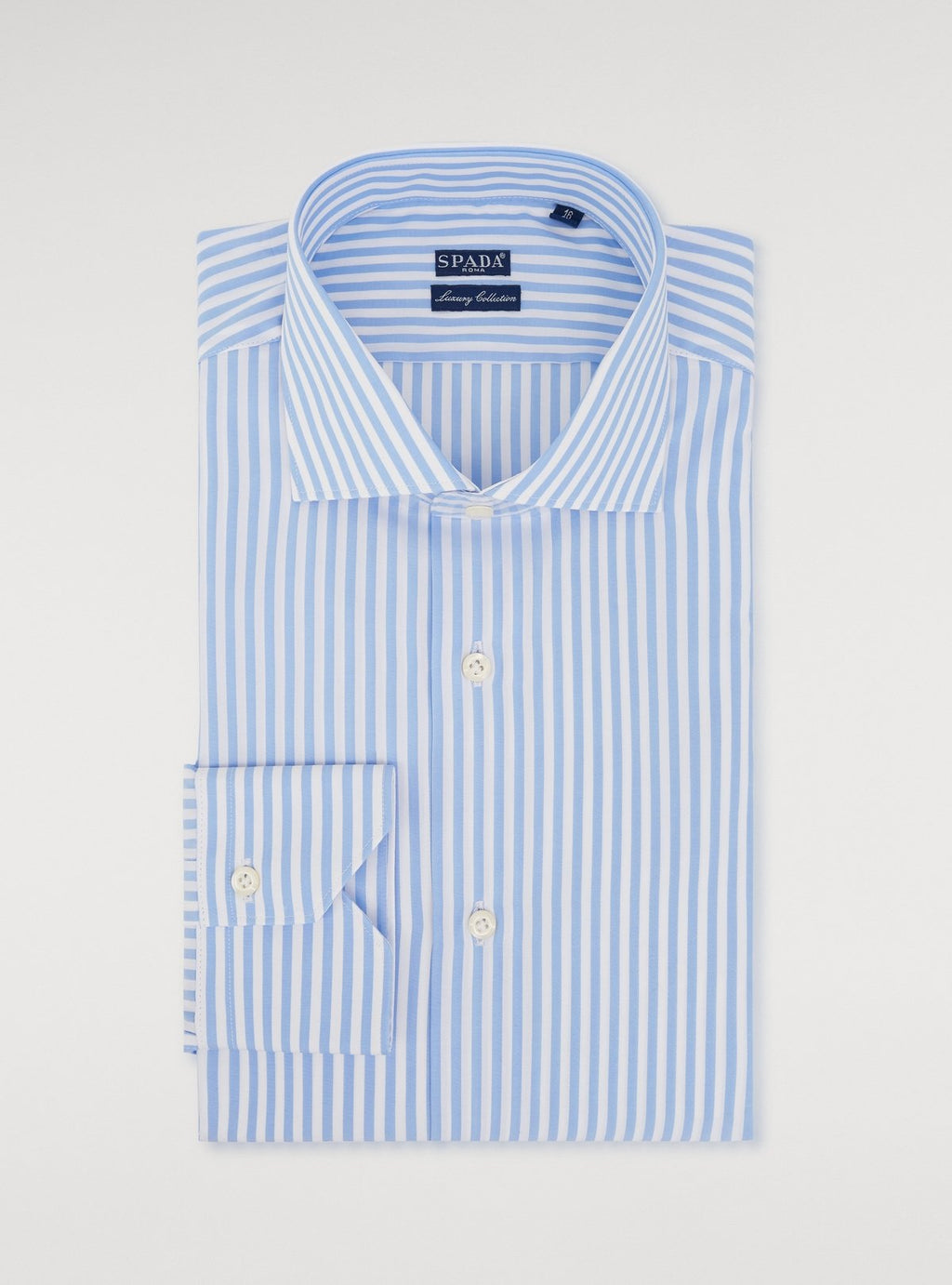 Camicia in cotone a righe
