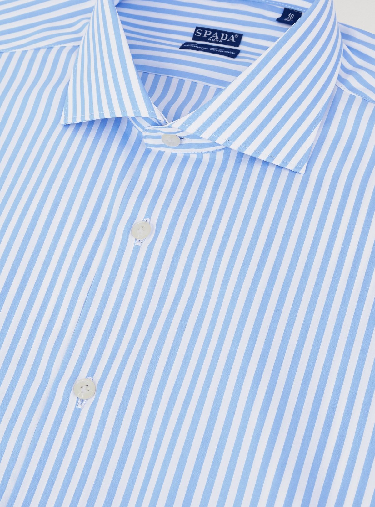 Camicia in cotone a righe
