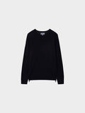 Side Zipper Sweater-Black