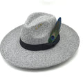 Bow Tie Fedora Hat -Granite