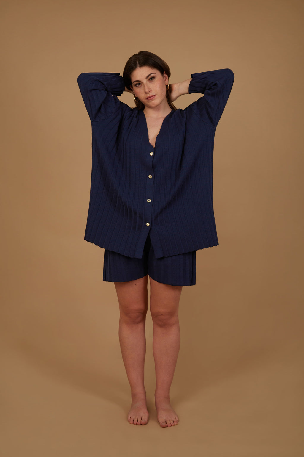 The Ophra Cardigan - Blu Royal