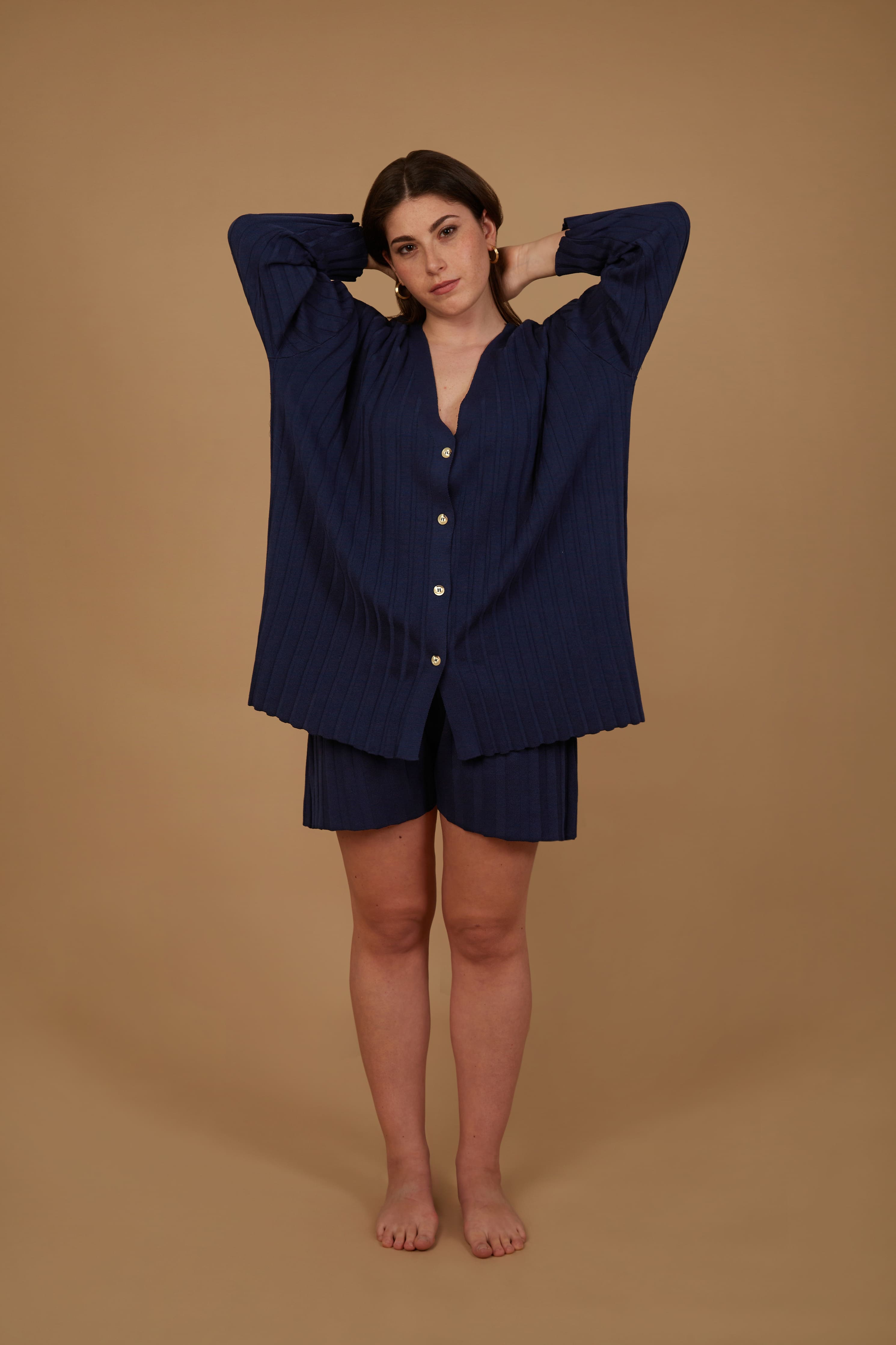 The Ophra Cardigan - Blu Royal