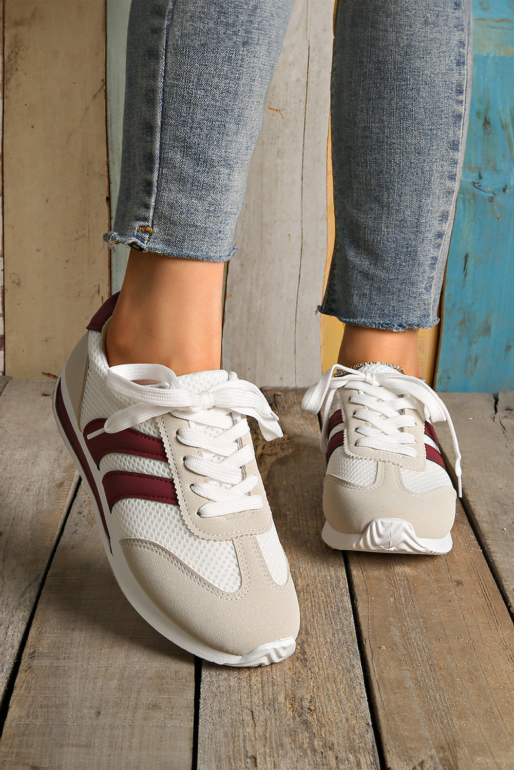Karter Breathable Lace-up Sneakers