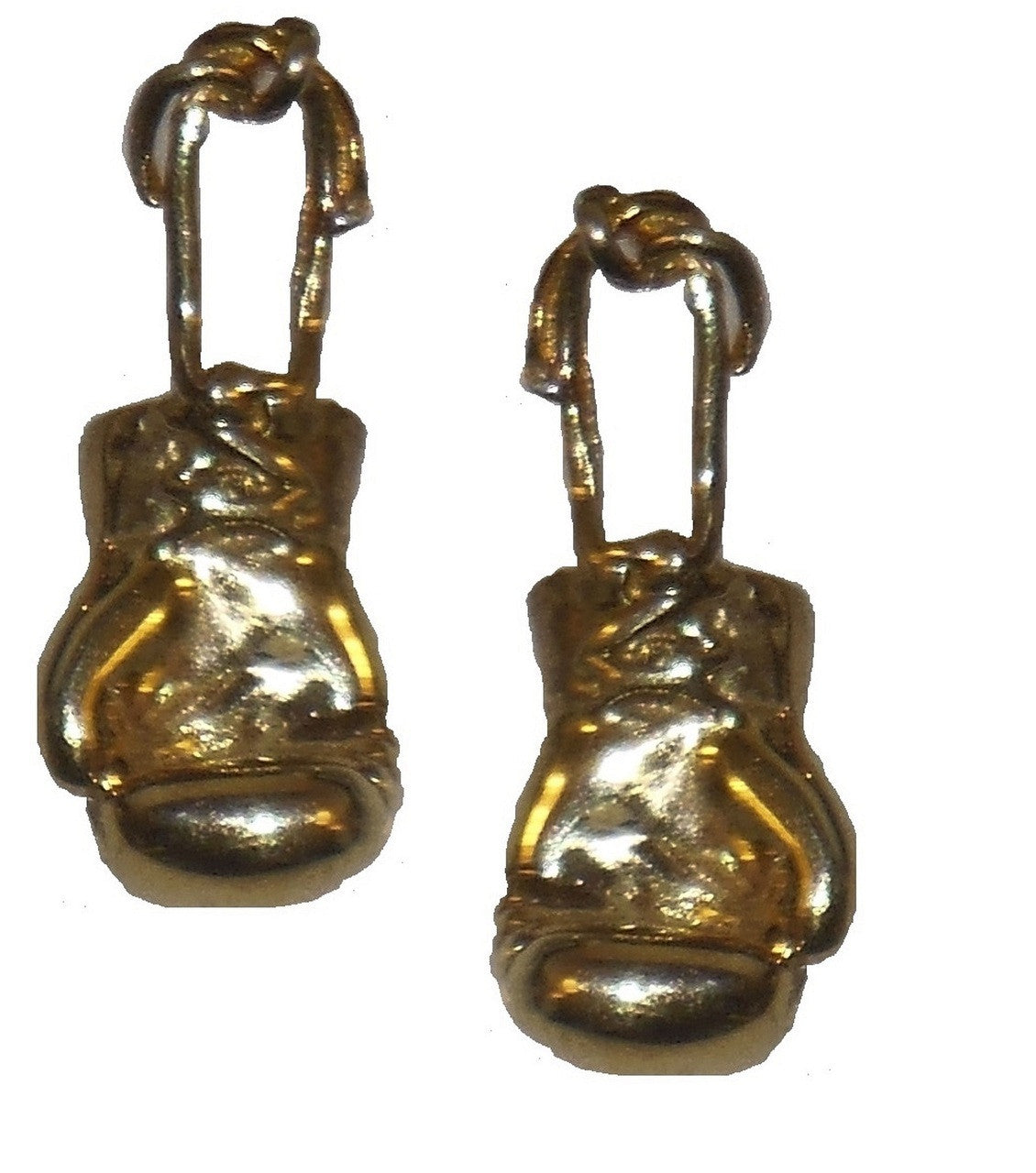 Boxing Glove Pendant-18K Gold. Keep fighting for good, health, life & love.
