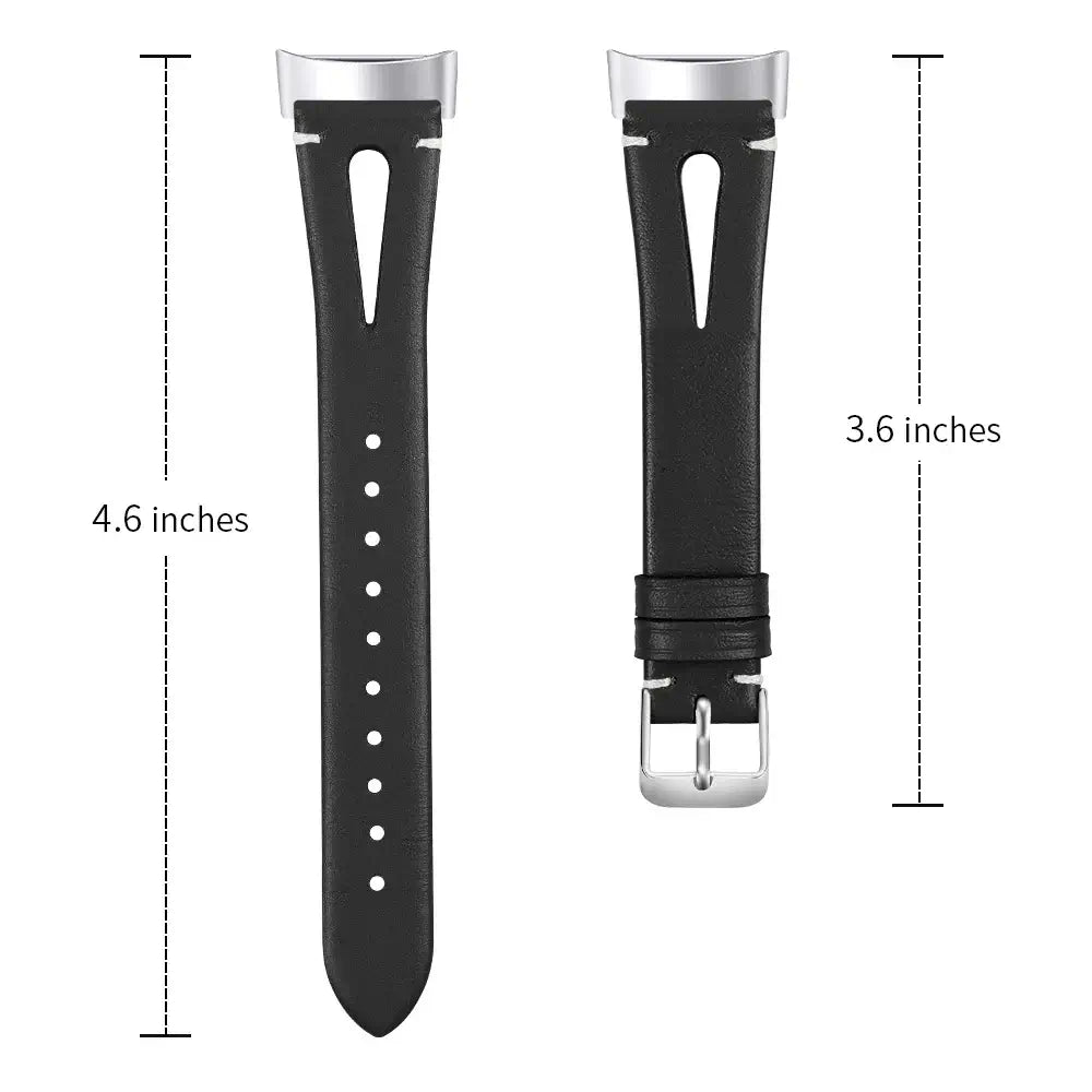 Fitbit Charge 5 6 Leather Band - Stylish Durable Accessory