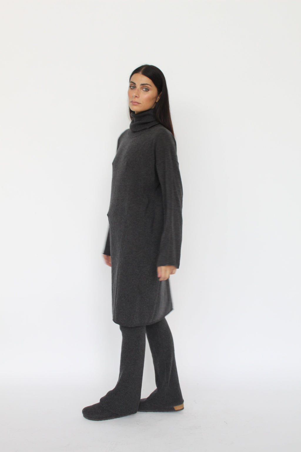 Pantalone in maglia in misto Cashmere - Angela