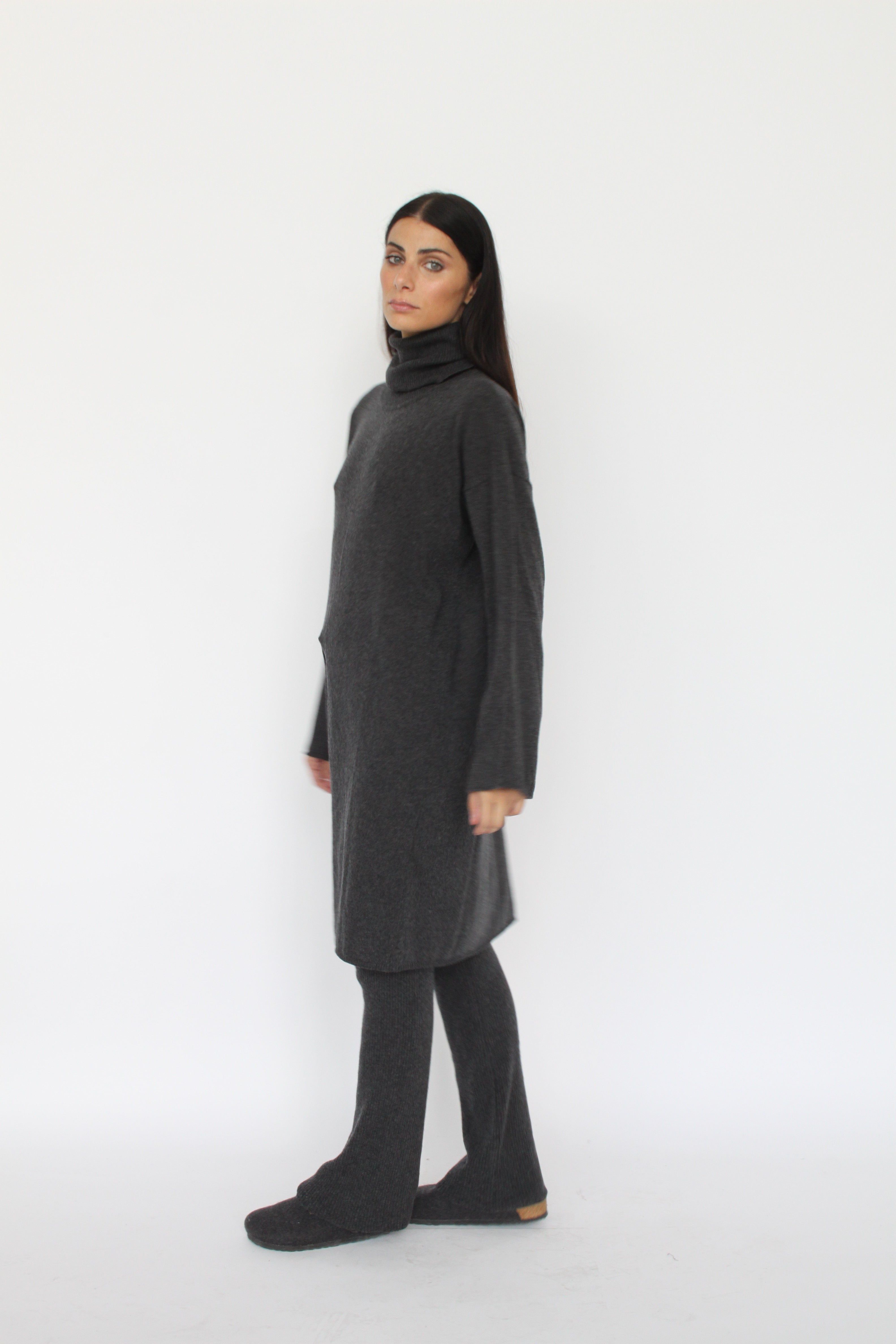 Pantalone in maglia in misto Cashmere - Angela
