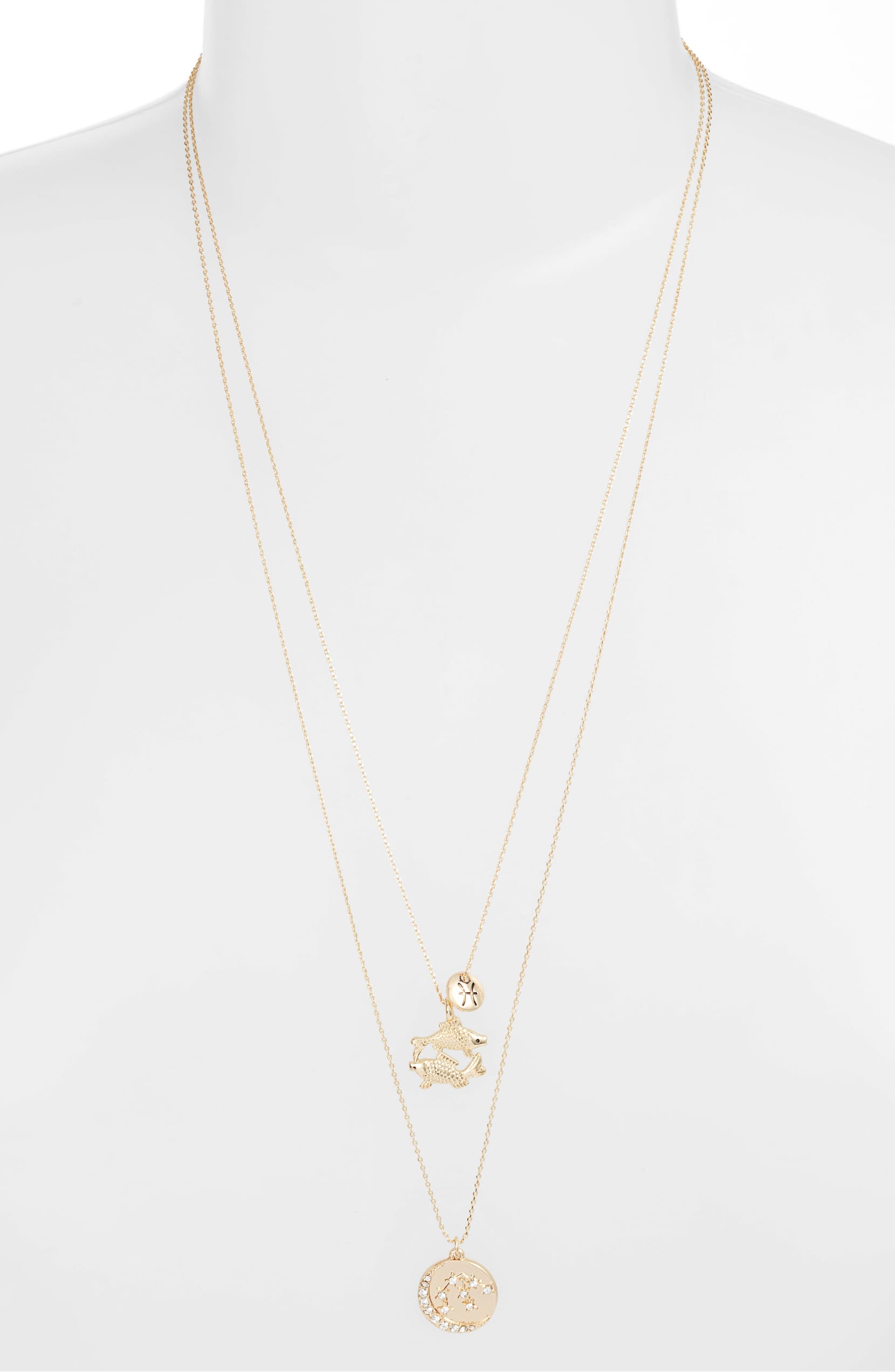 Astrological Charm Necklace - Pisces