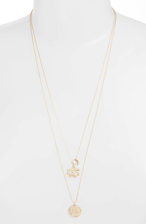 Astrological Charm Necklace - Pisces