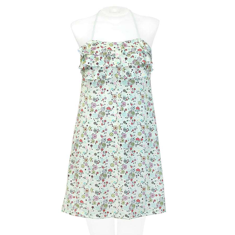 Loco Boutique Little Blossom 3-Tier Ruffled Front Dress