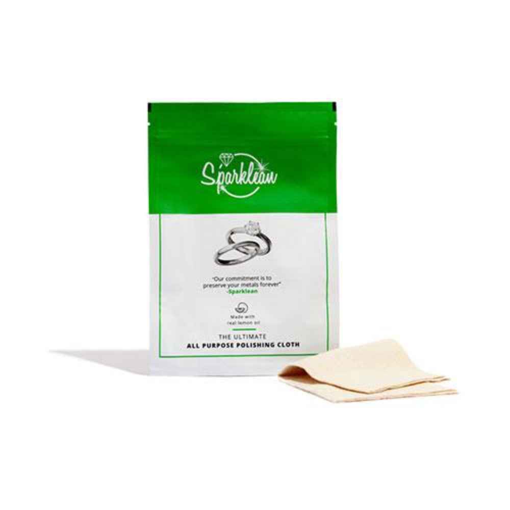 Lemon Polishing Cloth for Tackling Tarnish and Scratches on Metals
