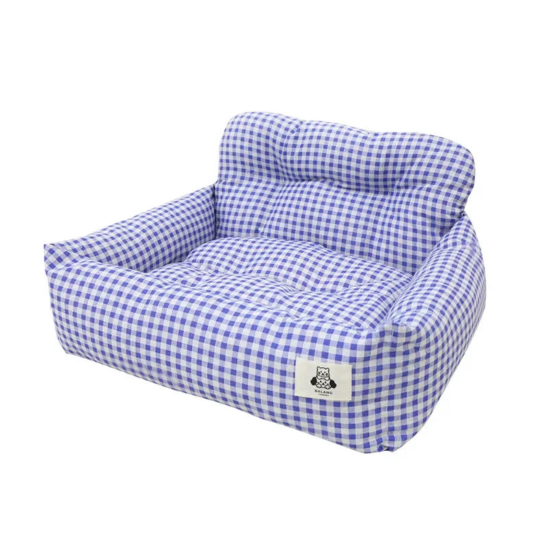 DogS Bed Dog Car Nest Pet Car Nest Out Safety Seat Cushion  Anti-theft Car Portable Home Dual-purpose Nest Pad  Dog Accessories