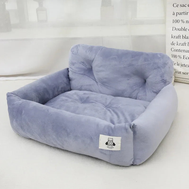 DogS Bed Dog Car Nest Pet Car Nest Out Safety Seat Cushion  Anti-theft Car Portable Home Dual-purpose Nest Pad  Dog Accessories