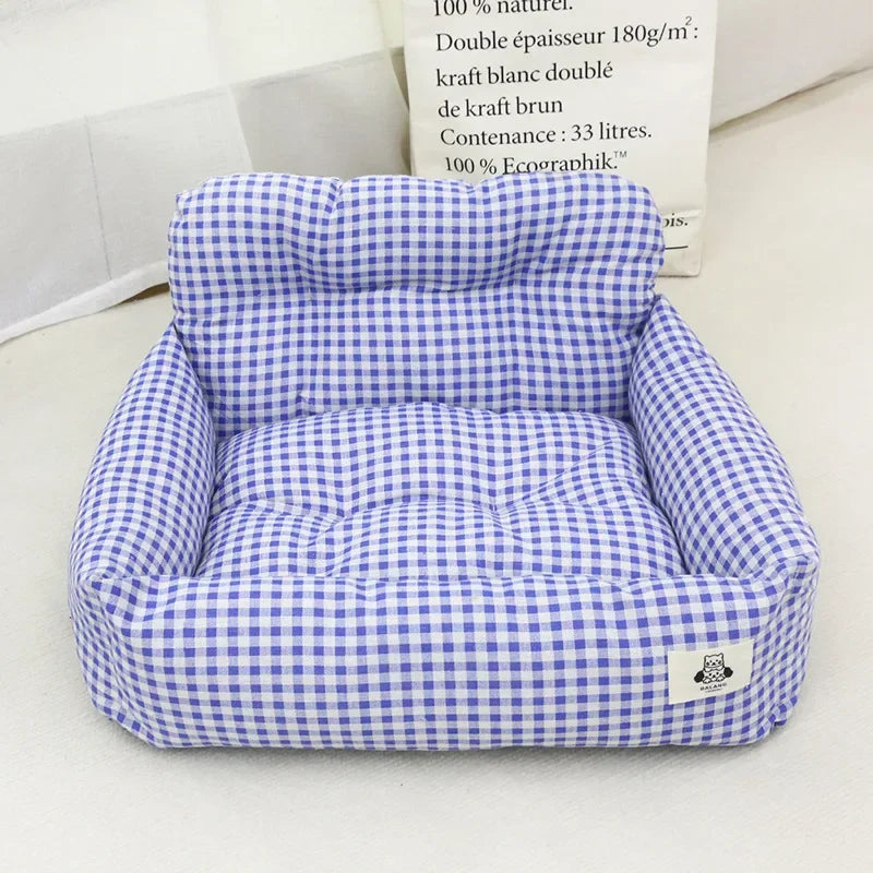 DogS Bed Dog Car Nest Pet Car Nest Out Safety Seat Cushion  Anti-theft Car Portable Home Dual-purpose Nest Pad  Dog Accessories