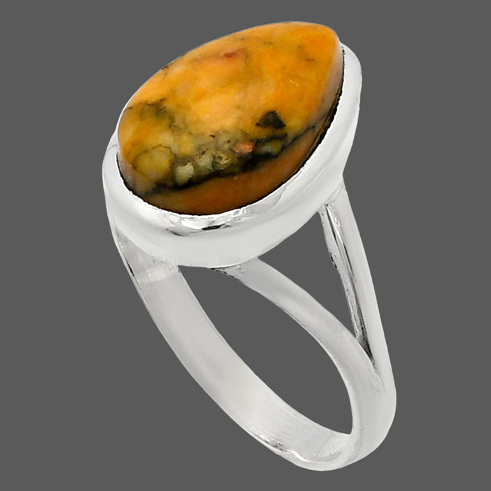 Natural Honey Dendritic Opal Ring size-9.5 R-1005 SDR230565