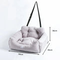 Puppy Dog Car Seat Travel Central Control Portable Pet Carrier for Small Dogs Chihuahua Teddy Cats Car Transport Dog Accessories