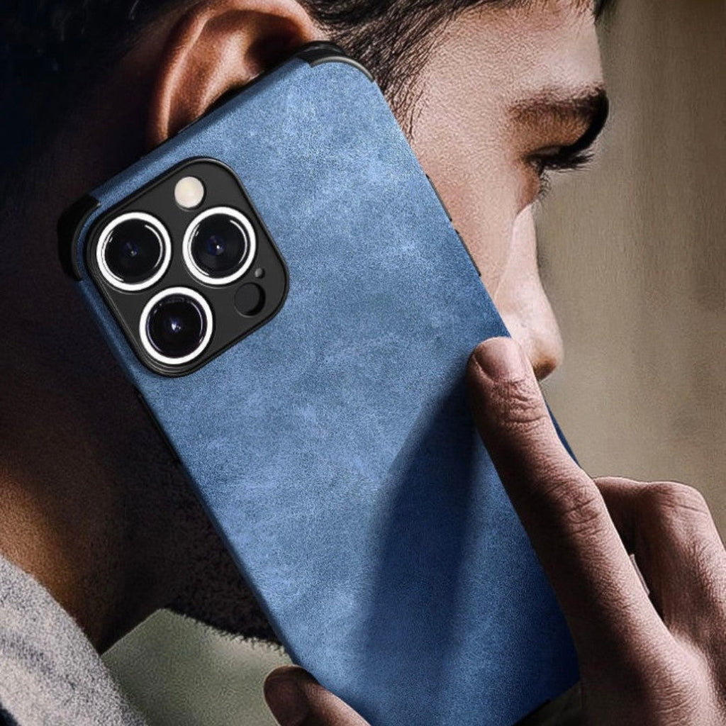 Anacotte Flexible Premium Soft Feeling Leather Phone Case iPhone 13