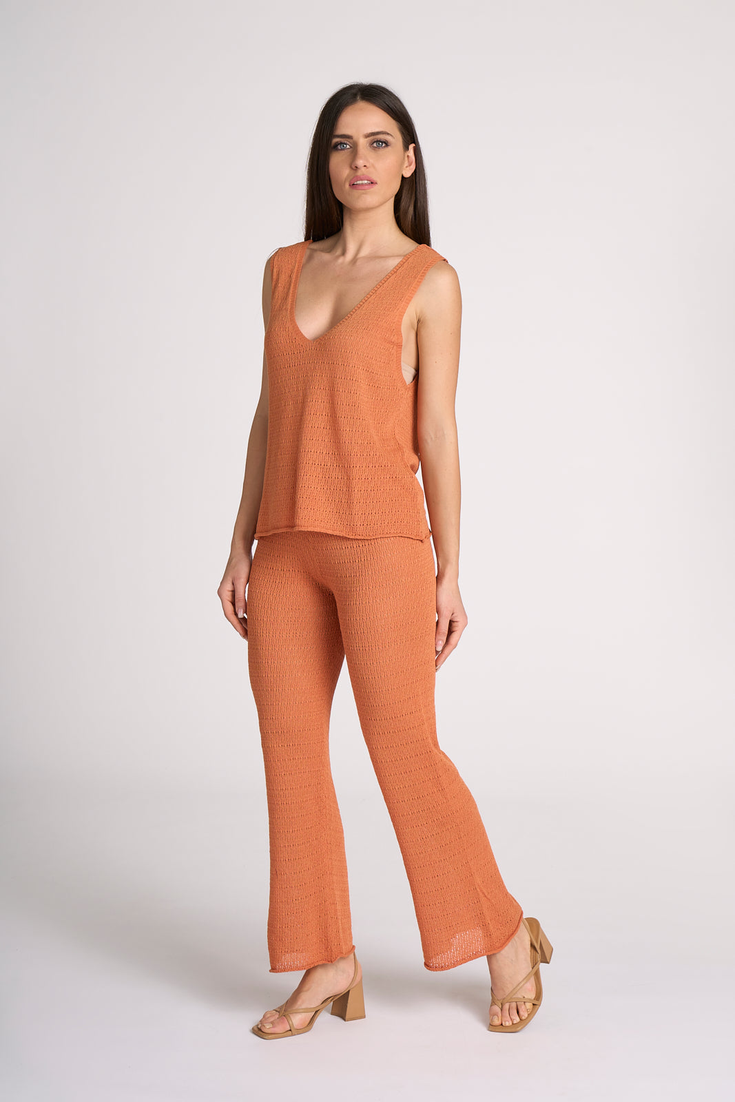 Pantalone Traforato in maglia - Valeria Pants